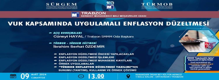 Enflasyon Düzeltmesi” semineri