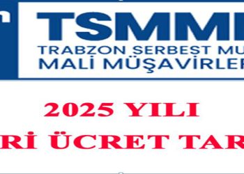 2025 Yılı İçin Uygulanması Gereken Asgari Ücret Tarifesi